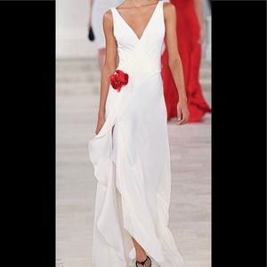 Ralph Lauren Collection 2013 white dress size 2/ 4